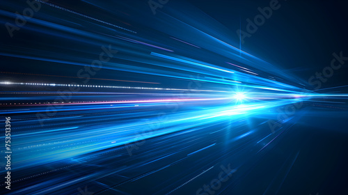 abstract blue background with rays