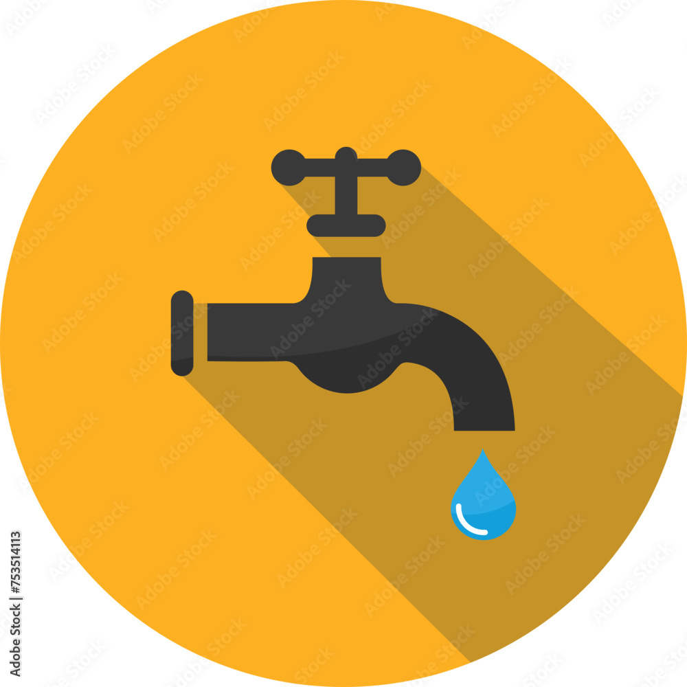 World Water Day Circle Icon World Water Day Circle Icon