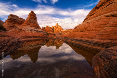 Captivating landscape of Navajo Buttes, Arizona. © Wirestock