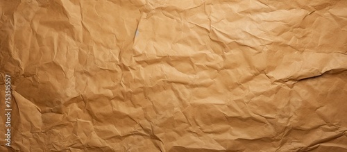 Rustic Brown Kraft Paper Background with Natural Rough Texture for Craft and Design Projects