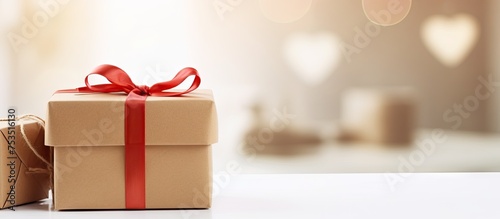 Elegant Brown Gift Box with...