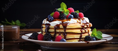 Delicious and Fruity Pancak...