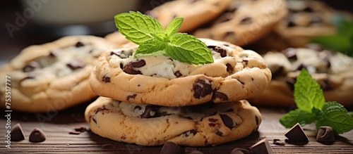 A Stack of Chocolate Chip C...