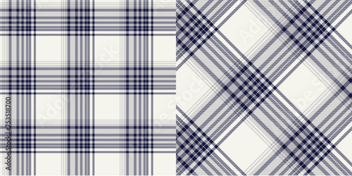 Vector checkered pattern or plaid pattern . Tartan, textured seamless twill for flannel shirts, duvet covers, other autumn winter textile mills. Vector Format