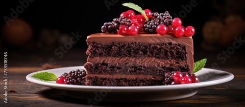 Decadent Chocolate Cake Ado...