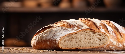 Rustic Loaf of Bread Enhanc...