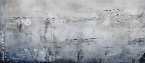 Abstract Artistic Expression: Weathered Wall with Cracked Paint and Textured Surface