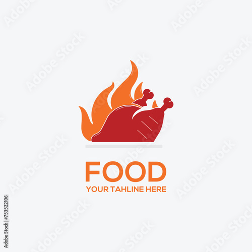 Home kitchen logo with pot full of healthy vegetables and vitamins. Cooking with love logo design idea for grandma food. Playful symbol idea with colorful ingredients. Vector icon