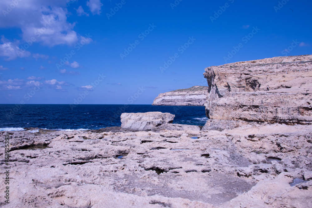 Φωτογραφία Beautiful seascape view of the island of Gozo, Malta