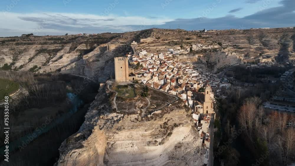 Castillo de Alcala del Jucar en Castilla la Mancha