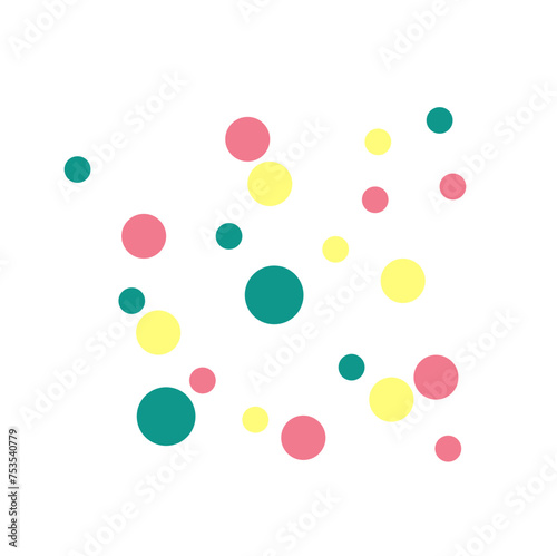 Fototapeta Naklejka Na Ścianę i Meble -  Colorful Dots Pattern