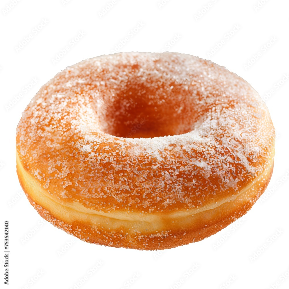 Donut sweet isolated background. food cake dessert pastry bakery. generative ai Donut sweet isolated background. food cake dessert pastry bakery. generative ai