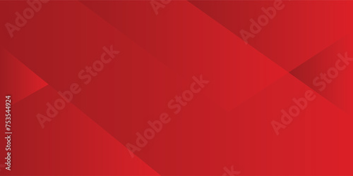 Red abstract background. Dynamic shapes composition. 