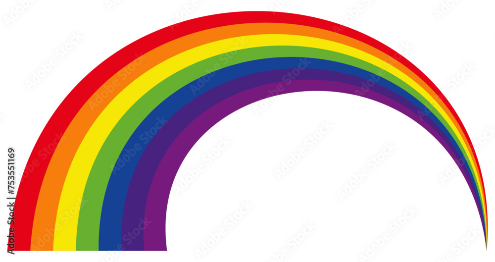 Rainbow pride vector isolated on transparent background. Rainbow pride vector isolated on transparent background.