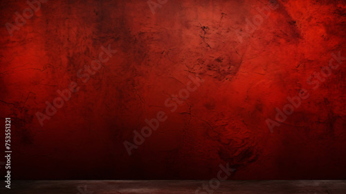 Eerie and spooky red wall background for Halloween 