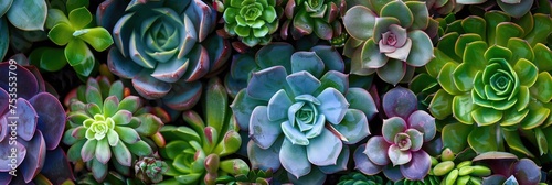succulents background © PinkiePie
