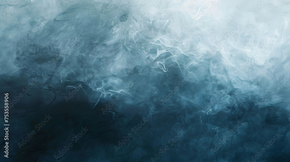 Abstract Smoky Blue Background