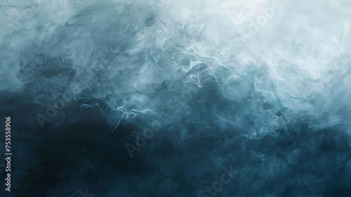 Abstract Smoky Blue Background