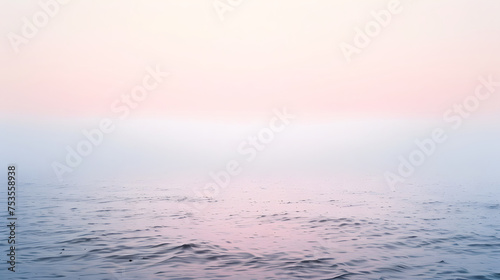 Soft Pink Serene Water Surface