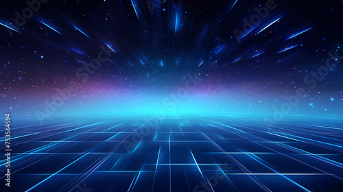 In a mesmerizing celestial spectacle, ethereal beams of light converge into a stunning sight