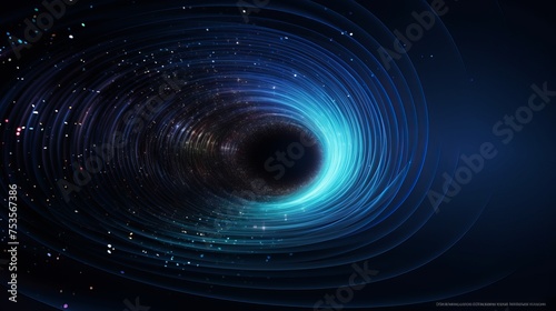 High-speed big data flow tunnel, Database funnel information processing, innovative analytics and statistics of encoded data, cyberspace structural black hole tech vector background