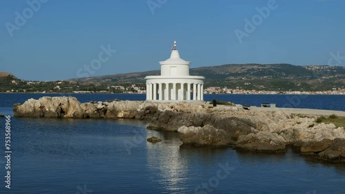 Lighthouse of Saint Theodore in Argostoli Kefalonia, Greece photo