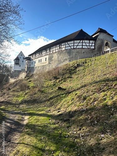 Ostroh Seeberg Romanesque and Gothic Castle near Franzensbad