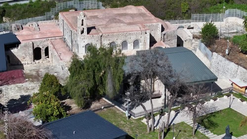 St. Nicholas Church (Noel Baba Kilisesi) Drone Video, Demre Antalya, Turkiye (Turkey) photo