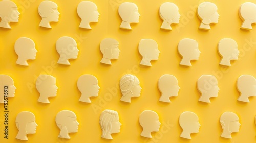 Seamless Texture of People's Avatars