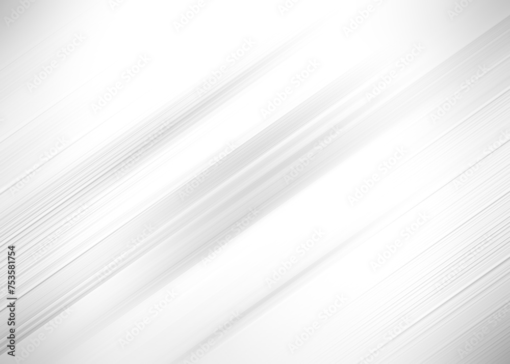 Fototapeta premium abstract white and silver are light pattern gray with the gradient is the with floor wall metal texture soft tech diagonal background black dark clean modern.