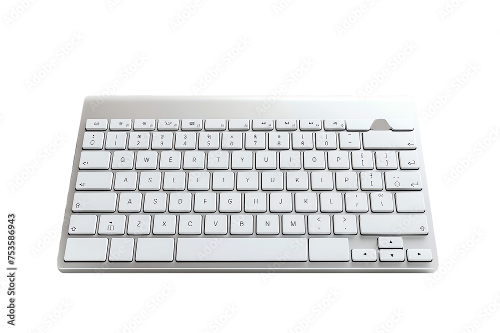 A isolated black computer keyboard for office work or data entry A isolated black computer keyboard for office work or data entry