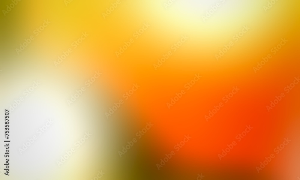 Abstract blurred background image of red, orange, yellow colors gradient used as an illustration. Designing posters or advertisements.