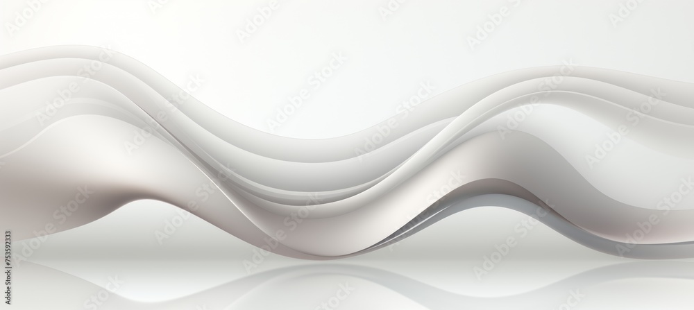 Ethereal minimalist white light abstract background with delicate and magical elements