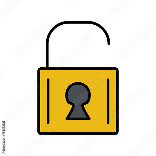 Unlock Vector Icon