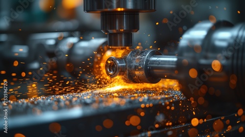 metal parts manufacturing production process
