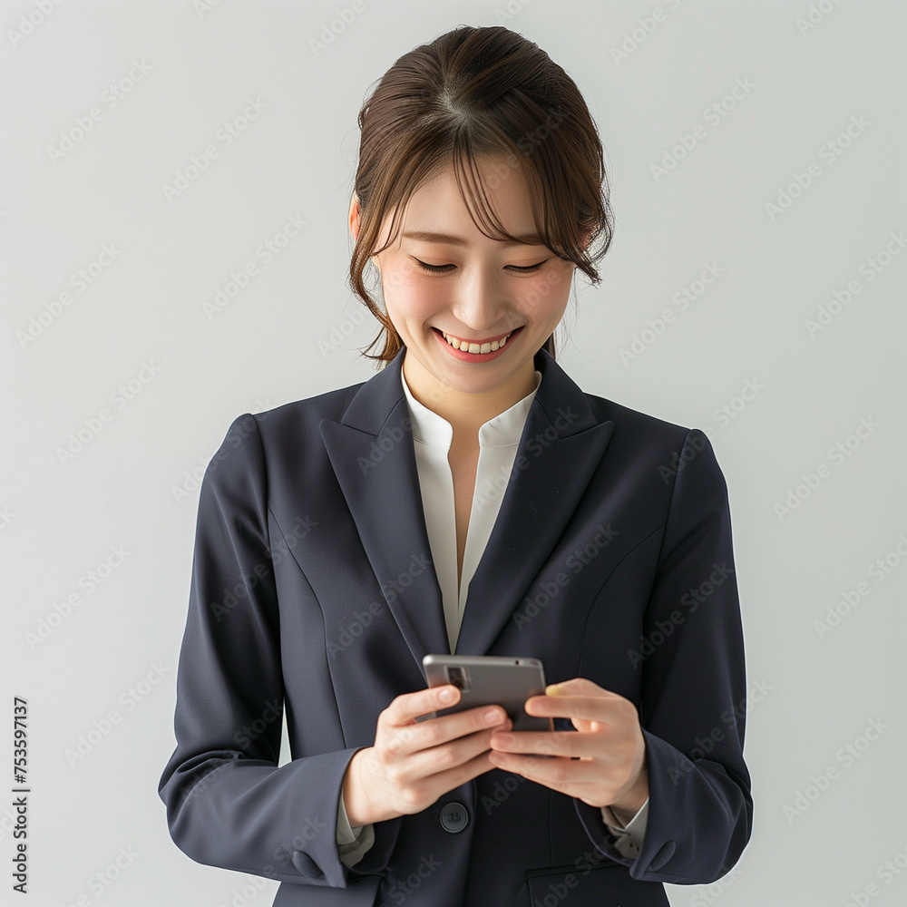 Confident Asian Woman Exuding Strength and Determination Confident Asian Woman Exuding Strength and Determination