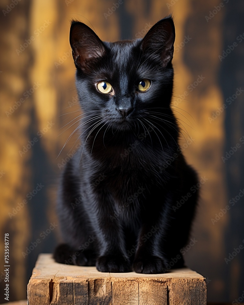 Bombay cat shadowing its owners every move
