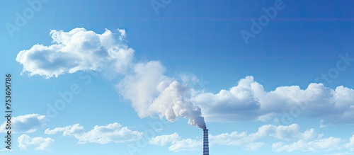 Polluting Industrial Plant with Dense Smoke Emissions in a Toxic Environment