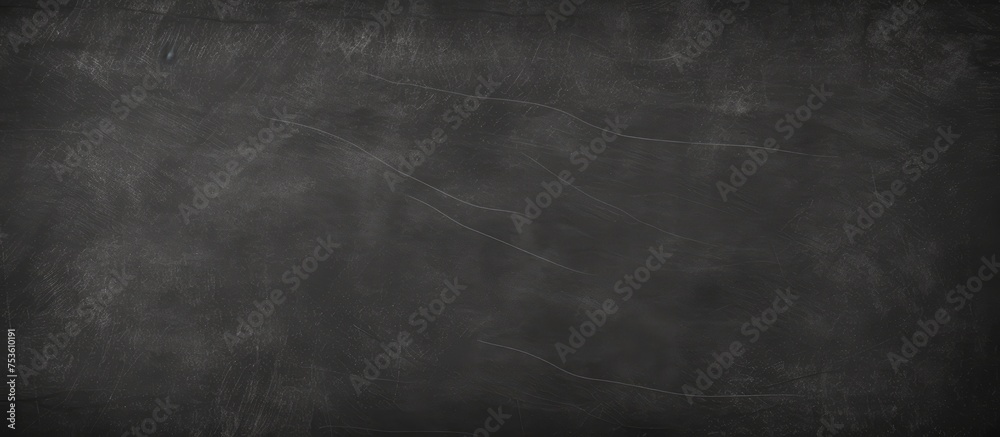 Chalkboard background with erased chalk traces for adding text or ...