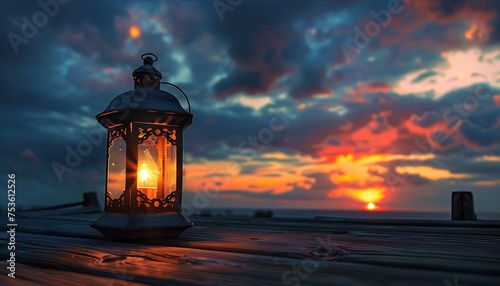 lantern of the holy month of Ramadan, goodness, purity, fasting, Eid