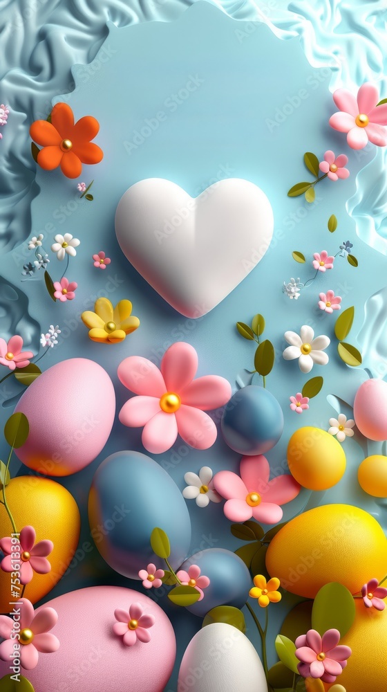 Easter holiday background