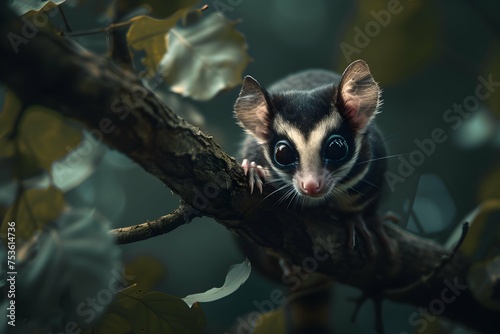a cinematic and Dramatic portrait image for possum © omar
