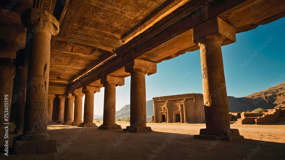Fascinating architecture in the middle of the desert, show what ancient people were capable of.