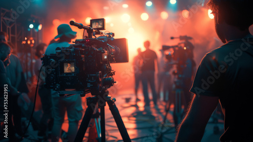 Lights, Camera, Action: Capturing the Filmmaking Process 