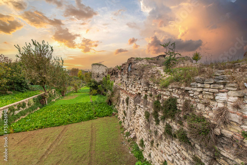 Photography Yedikule Dungeons view in Istanbul
