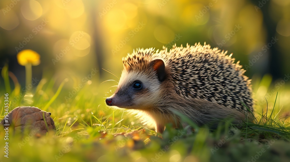 a cinematic and Dramatic portrait image for hedgehog a cinematic and Dramatic portrait image for hedgehog
