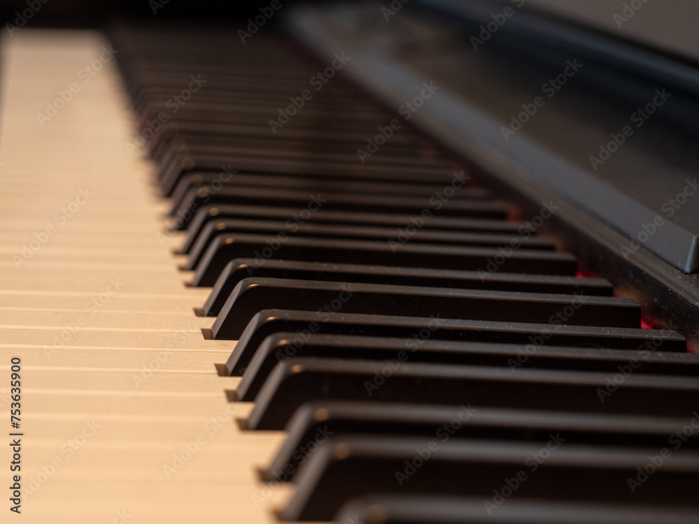 Harmony in Motion: Close-Up of Pianist's Hands Playing with Elegant Backlit Silhouette Harmony in Motion: Close-Up of Pianist's Hands Playing with Elegant Backlit Silhouette