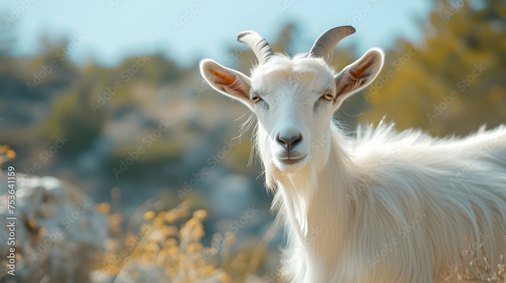 a cinematic and Dramatic portrait image for goat a cinematic and Dramatic portrait image for goat