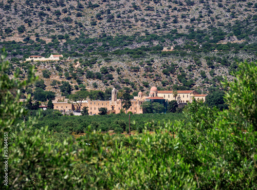 Agia Triada Monastery, Akrotiri Peninsula, Chania Region, Crete photo