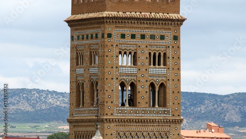 Mudejar towers Teruel el Salvador
